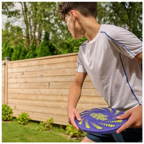 Bounce Disc Flying Disc Toy for Kids ages 5 & up Outdoor Play Games Beach Pool - Picture 4 of 5